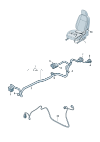5NB971392-Wire, seat channel