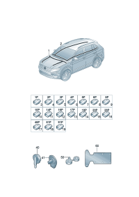 3CG971002-Harness, engine room * Part no. * Via manual * Incar * Vehicle * Identification number *