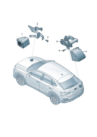 89G035335-Speaker w/integration Formation of engine noise Cont unit