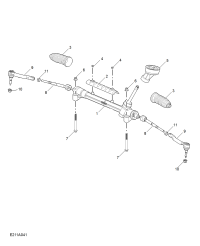 11045234-Rod assy-steering inner