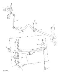 11060541-Bar, front suspension stabilizer