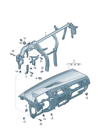 5TC857003H-Panel, instrument
