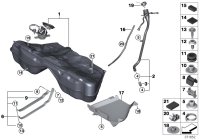 16112284070-Plate assy-fuel tank