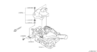 14049JA00B-BRACKET-ENGINE COVER