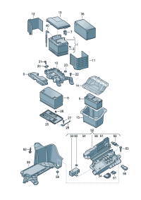 1K0915335C-Finisher-battery F  1K-7-210 000 *