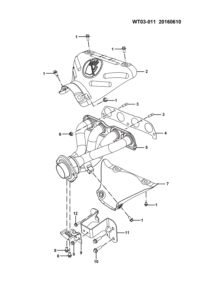 23900591-MANIFOLD, EXHAUST
