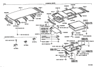 6383795D00-Garnish, sliding roof, rear rh