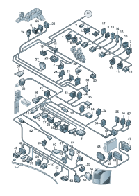 8Z0972562A-Cap, flat contact w/cable Tensioner assy-high temperature technology The model of