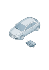 8U0907468T-Bus assy-data Interface, diagnosis (gateway)  Note OT-instructions: