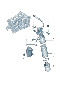 07K117021C-OIL COOLER-ENG.OIL-VW/SKODA