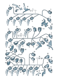 07L971627T-Valve, injection Wiring harness  D-06.09.2010
