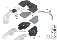 13717548898-AIR FILTER BMW G80,G81,G82,G83,G87,M2,M3,M4/RH