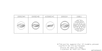 28821SA030-CENTER CAP ASSY