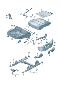 5GG881347A9B9-Guide rail Cover (sateen black)