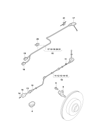 19D927902B-Harness, speed sensor
