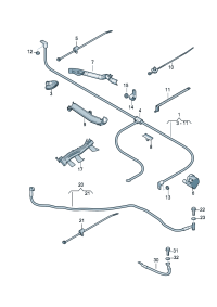 8J0971227A-Wiring harness-battery positiv And Start-jump interface   D-13.11.2006-MJ 2008