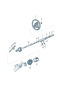 33D419091A-Steering wheel For car models with air pillow Porsche panamera:   D  -12.04.2013