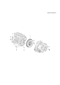 24107100-BOLT,FLYWHEEL