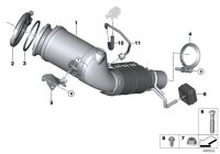 18328619100-Warranty catalytic converter near engine