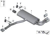18307646025-Muffler complete