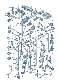 8E1971072PT-Harness, engine room