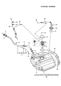 23914822-TUBE ASSY-FILLER
