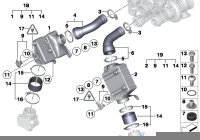 13717575406-INTERCOOLER -W204/W212