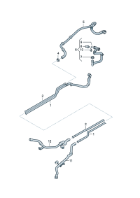 1ED121052A-Coolant hose