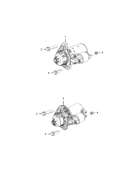 68080460AB-Engine starter