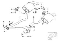 18107502184-Muffler assy-rr rh