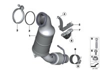 18307640121-Warranty catalytic converter near engine