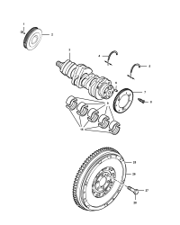 55278665-BEARING CRANKSHAFT THRUST STD.