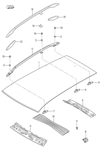 1K5817123C-Rail-roof