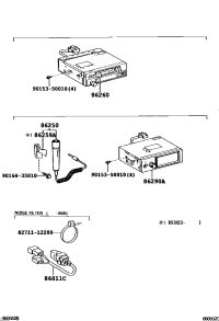 8625036030-MICROPHONE ASSY, AMPLIFIER