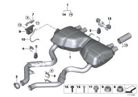 18307848119-Muffler assy-rr