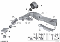 22326861583-Crossmember, transaxle