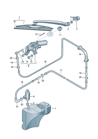8L0955711B-Motor, wiper