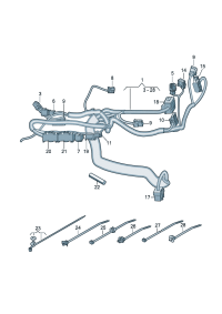 5HG971391AC-Wire, seat tray