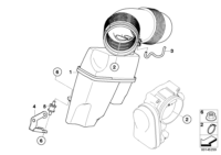 13717540324-CHARGE AIR PIPE-3(F30)