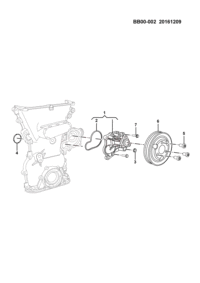 23886113-PUMP ASSY-WATER