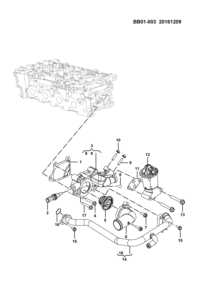 23863628-VALVE ASSY-EGR