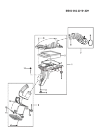23890268-CLEANER ASSY, AIR