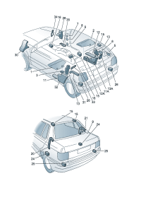 1J4864621B-Damper, wheelhouse