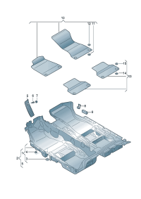 8WD863021QA5-Pad, tray Companion :( ghost (black)  D -03.02.2020)