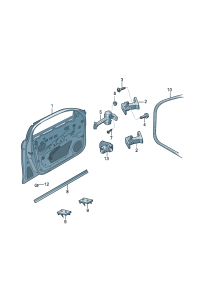 18G837249A-LINK-CHECK,REAR DOOR