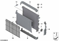 17115A26B34-RADIATOR,ENG COOLING-3(E90)
