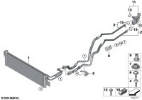 17228096457-Oil cooler pipe inlet