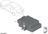16145A46BB0-CONTROL UNIT,FUEL PUMP-X6(F16)
