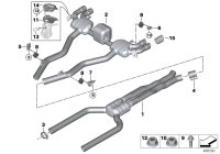 18308582061-Bracket-muffler rr rh