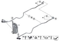 17224595282-Oil cooler pipe inlet